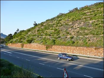 gabions road embankment